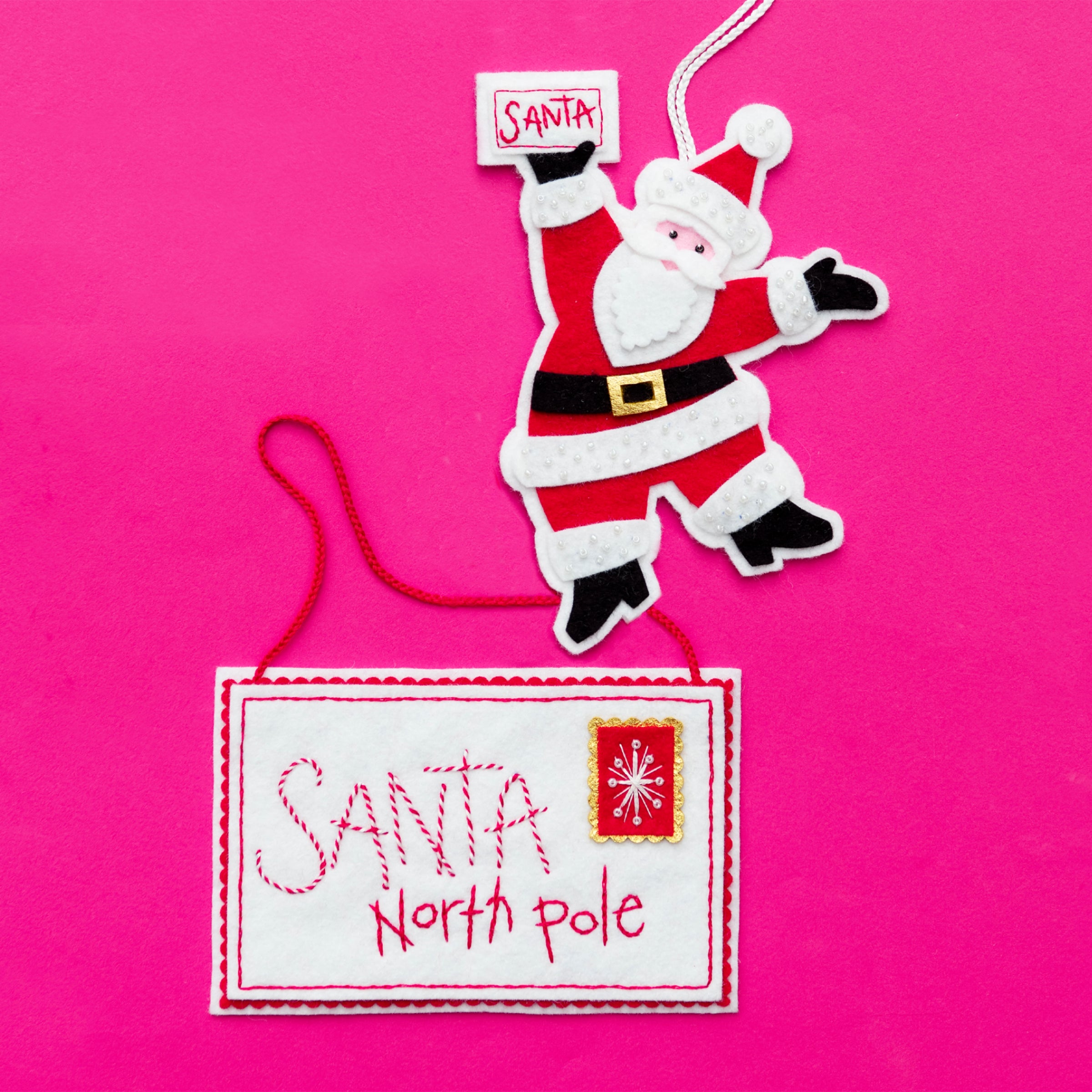 Santa Got Your Letter Ornament Kit