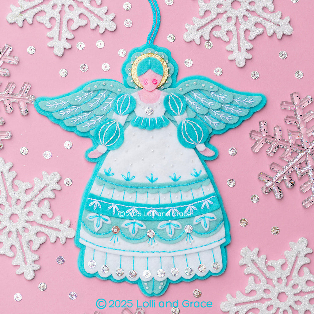 Sparkling Winter Angel