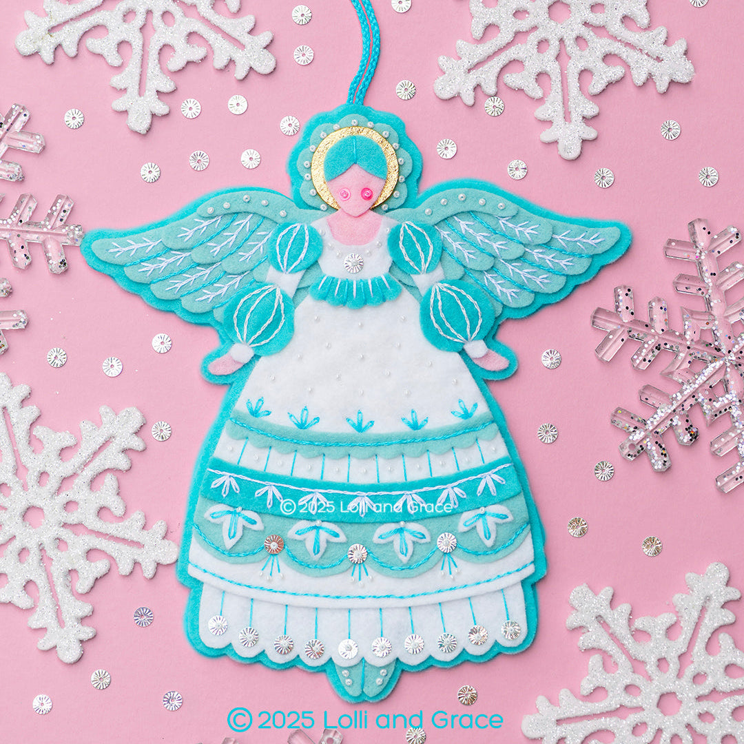 Sparkling Winter Angel