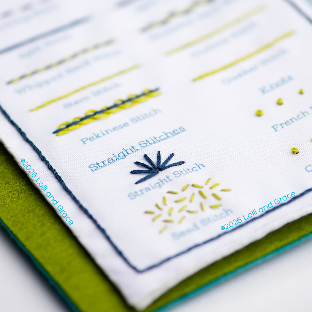 Stitch Book Sampler