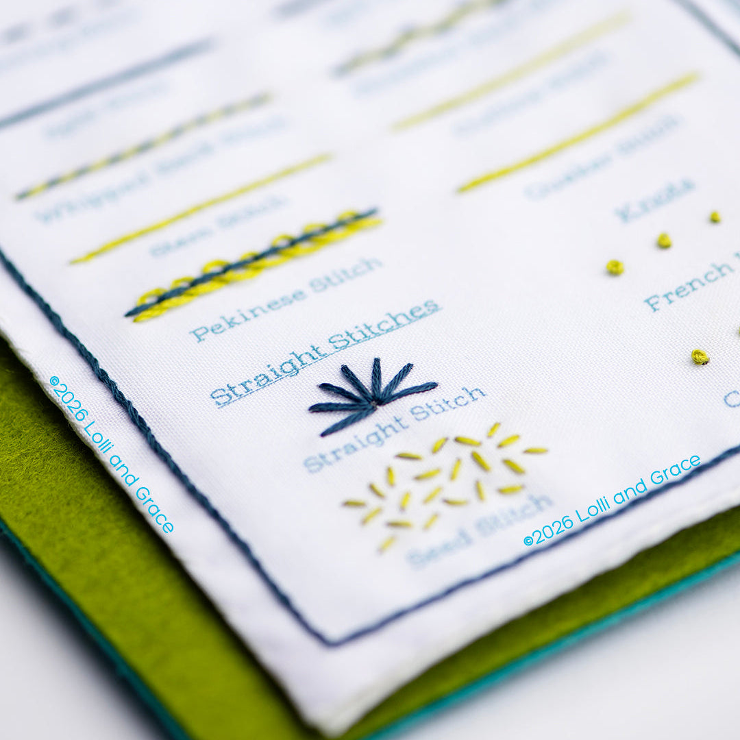 Stitch Book Sampler