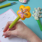 Folk Flowers Felt Ornament by Sewyeah