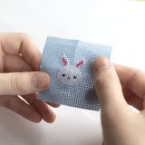 Kawaii Bunny Matchbox Cross Stitch