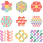 Mollie's Cozy Quilt Blocks, Deep Etch Die