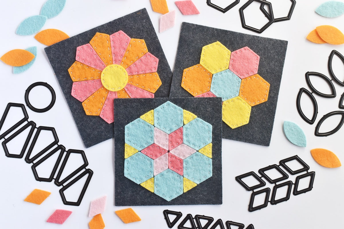 Mollie's Cozy Quilt Blocks, Deep Etch Die – Benzie Design