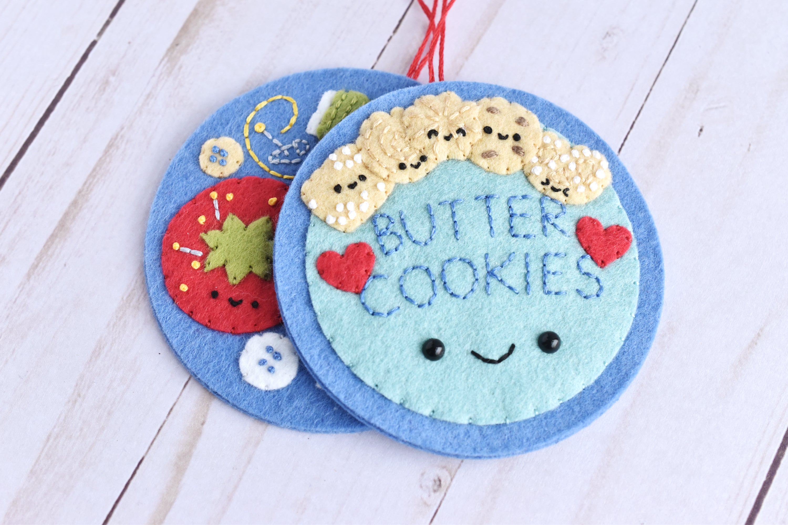 Mystery Tin Felt Ornament Pattern