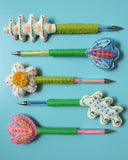 Folk Flowers Felt Ornament by Sewyeah