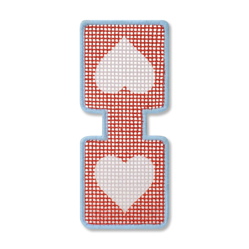 Heart Keychain, Needlepoint Kit