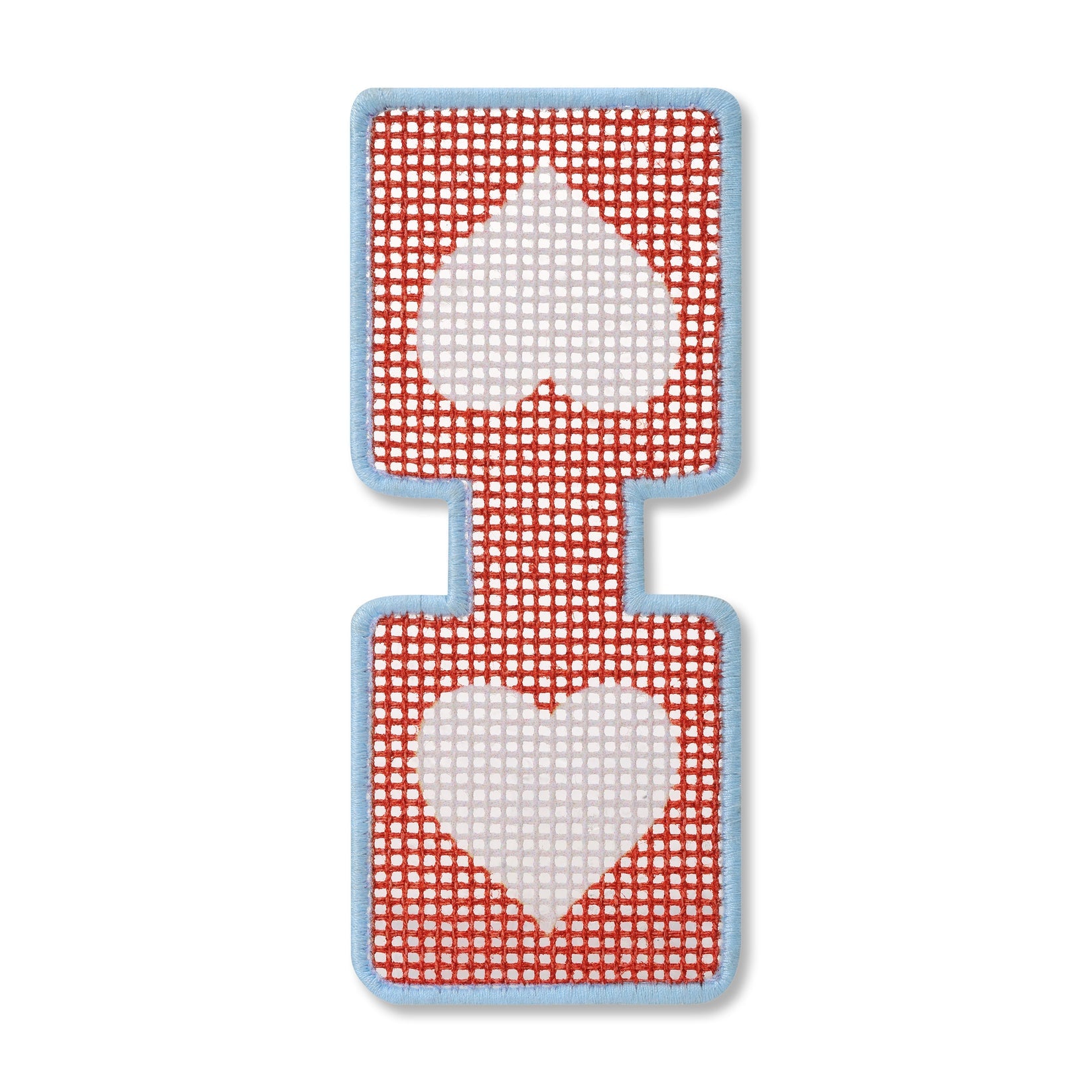 Heart Keychain, Needlepoint Kit