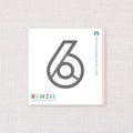 Stitchable Number 6/9, Deep Etch Die