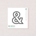 Stitchable Ampersand, Deep Etch Die