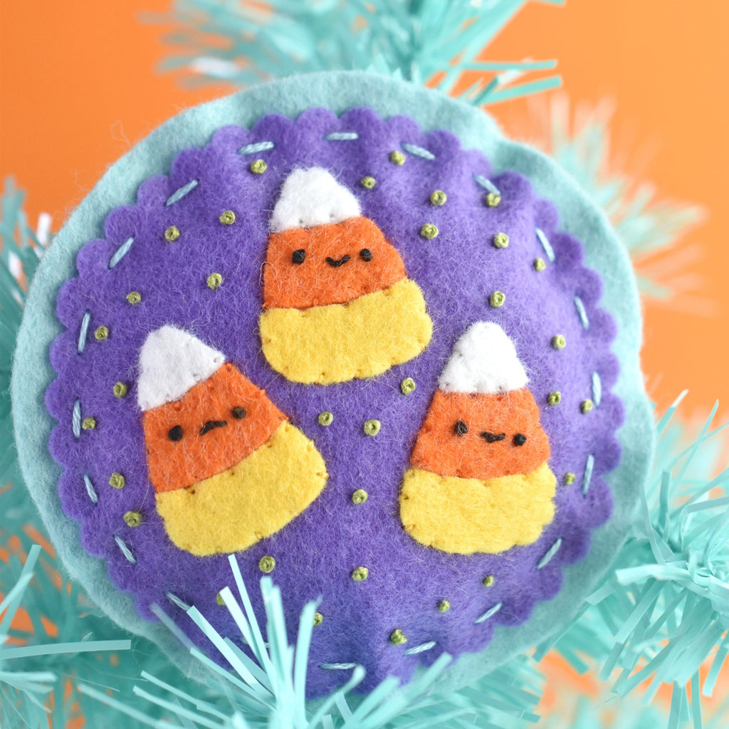 Not-So-Spooky Felt Ornaments Pattern