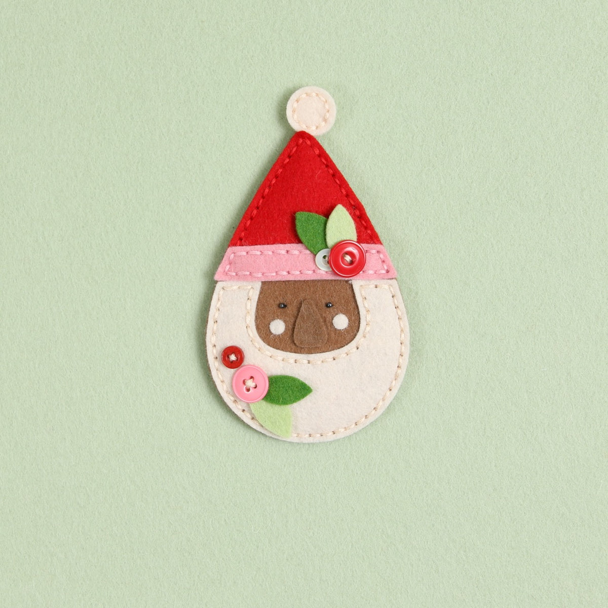 Nuvolina Stitchable Santa, Deep Etch Die