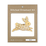 Rabbit, Stitched Ornament Kit