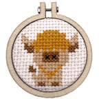 Och Aye the Moo, Matchbox Cross Stitch Kit