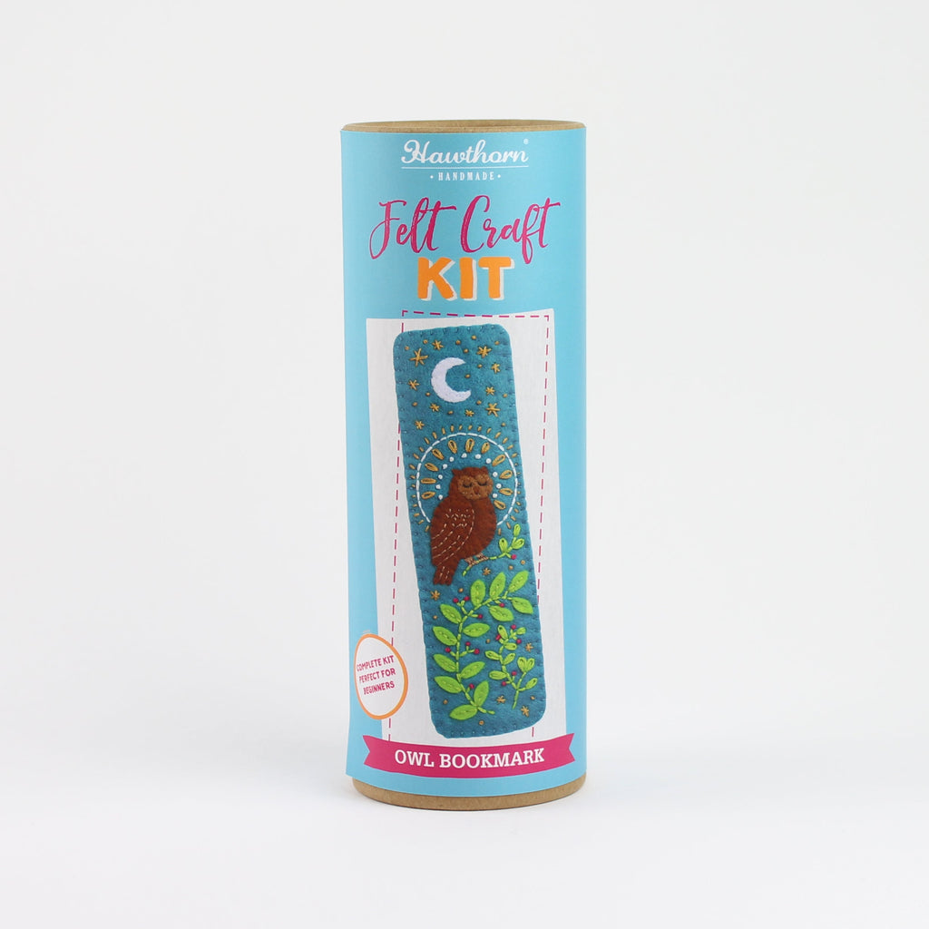 Owl Bookmark Felt Kit