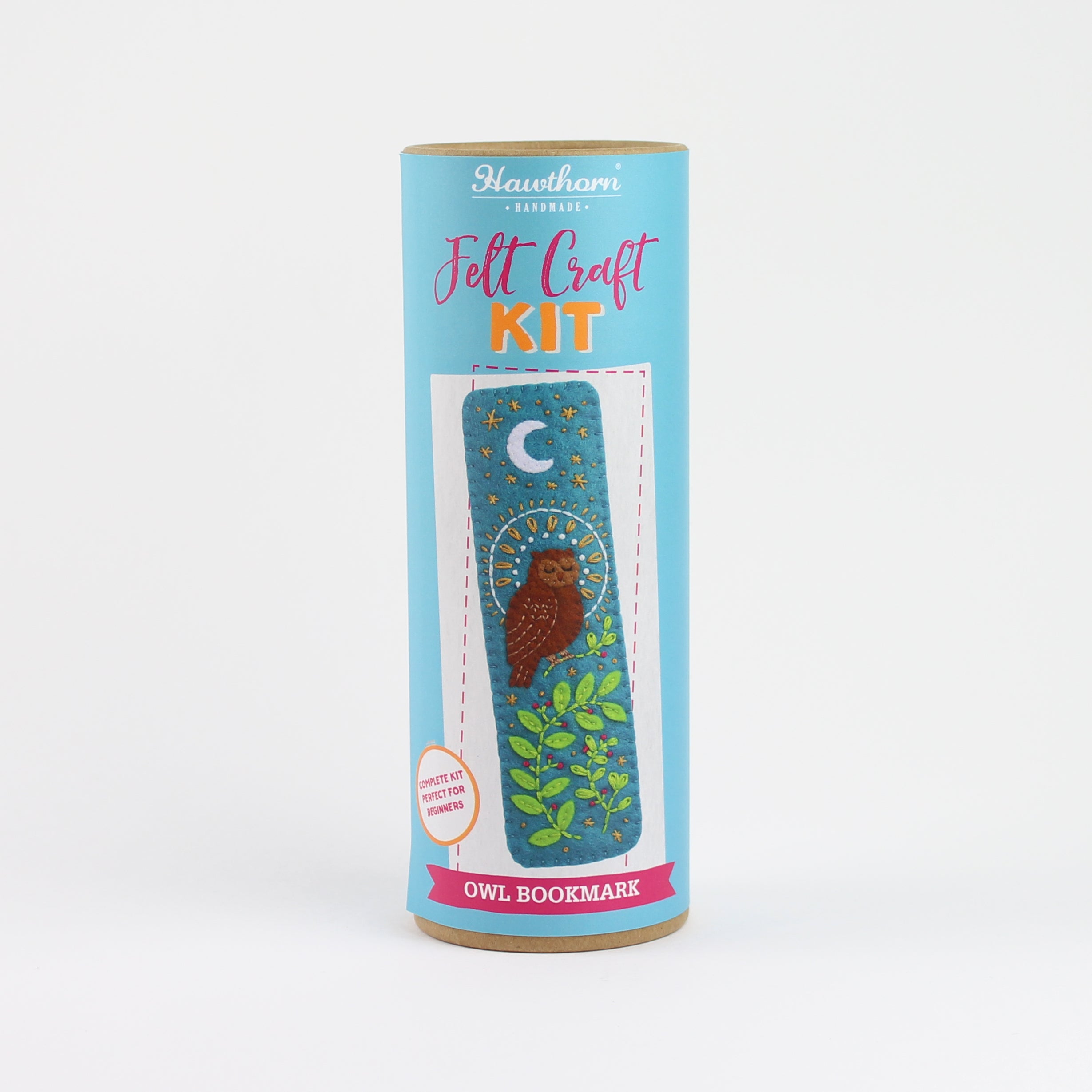 Owl Bookmark Felt Kit