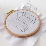 Tiny Greenhouse, 4" Embroidery Kit