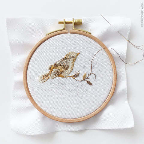 Little Bird, 4" Embroidery Kit