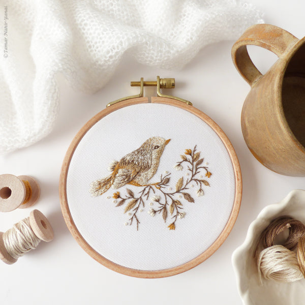 Little Bird, 4" Embroidery Kit