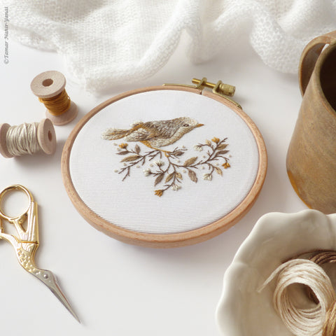 Little Bird, 4" Embroidery Kit