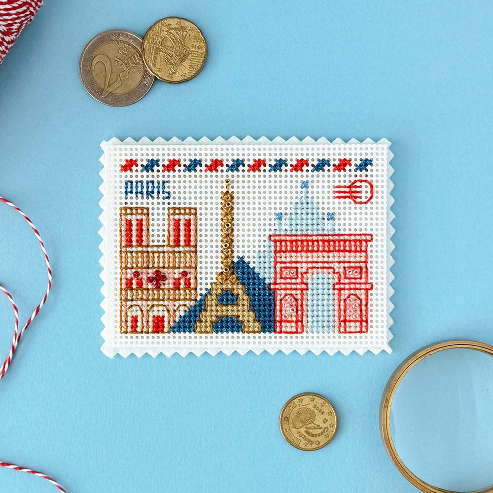 Petite Post Paris Cross Stitch Kit
