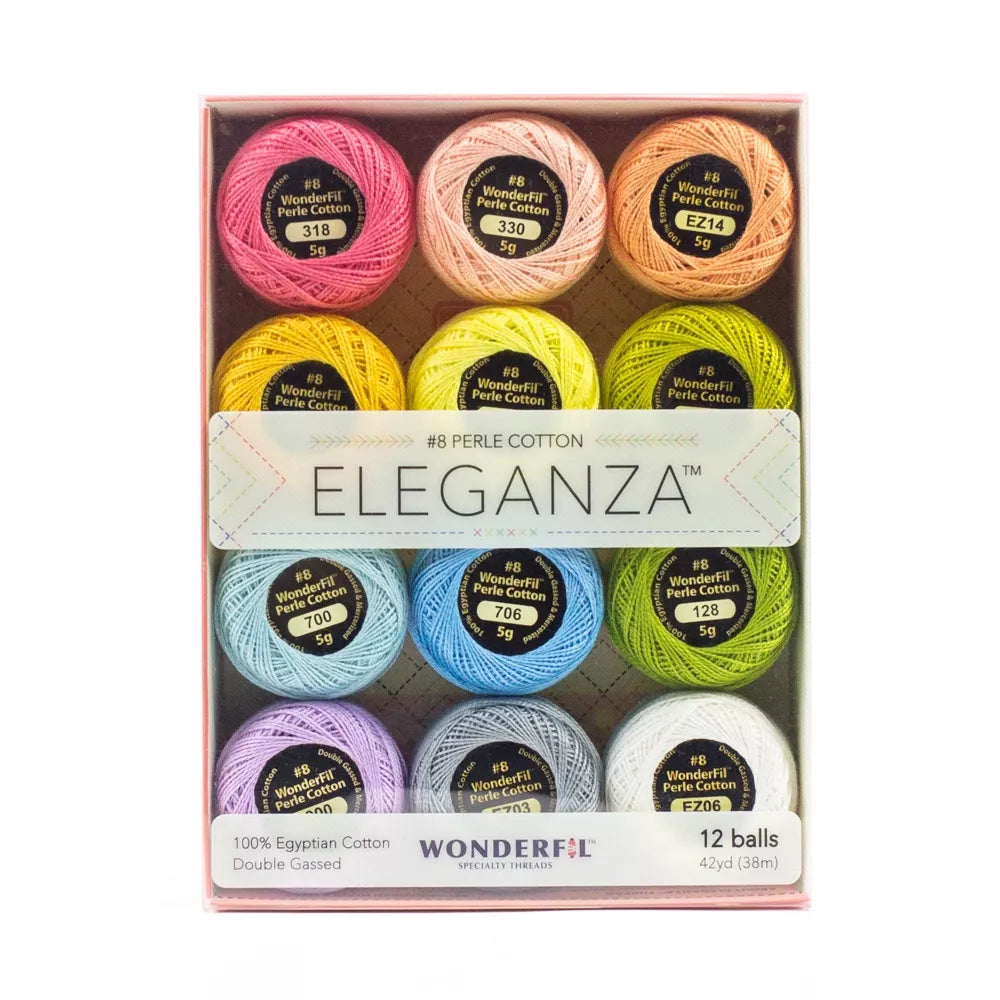 Eleganza Pearl Cotton, Pastels