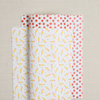 Pencil Print, White Felt