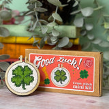 Good Luck, Matchbox Cross Stitch Kit
