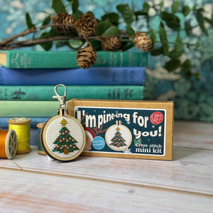 I'm Pining for You, Matchbox Cross Stitch Kit