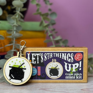 Let's Stir Things Up, Matchbox Cross Stitch Kit
