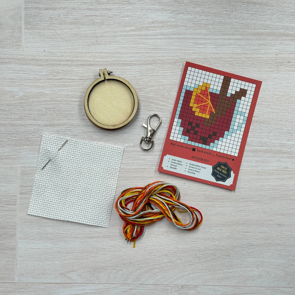 Spice, Spice Baby, Matchbox Cross Stitch Kit