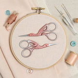 Stork Scissors, Pink Pearl
