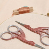 Stork Scissors, Pink Pearl
