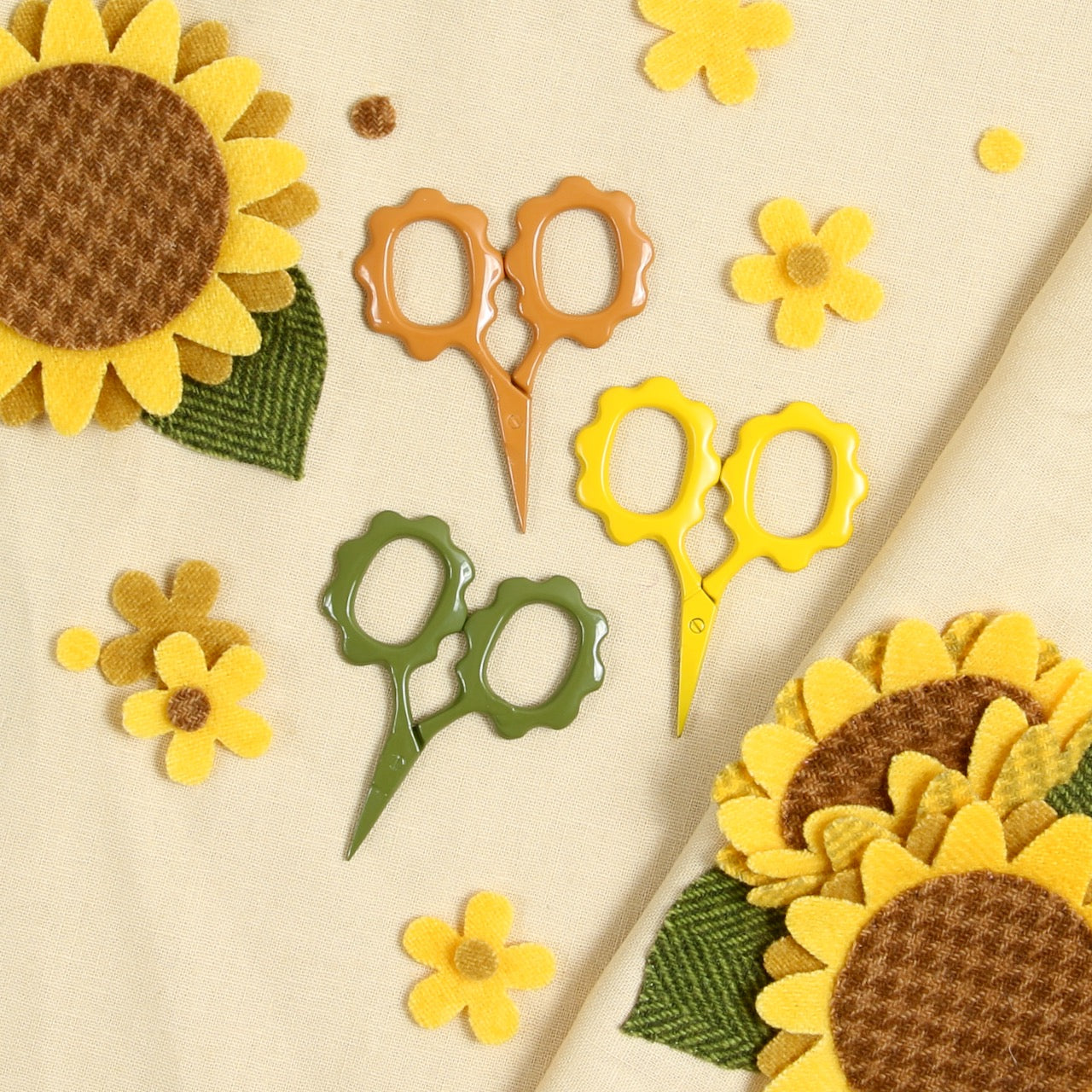 Felted Wool Sunflower Season