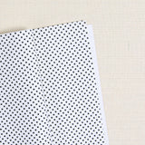 Polka Dot Felt, White with Black Dots