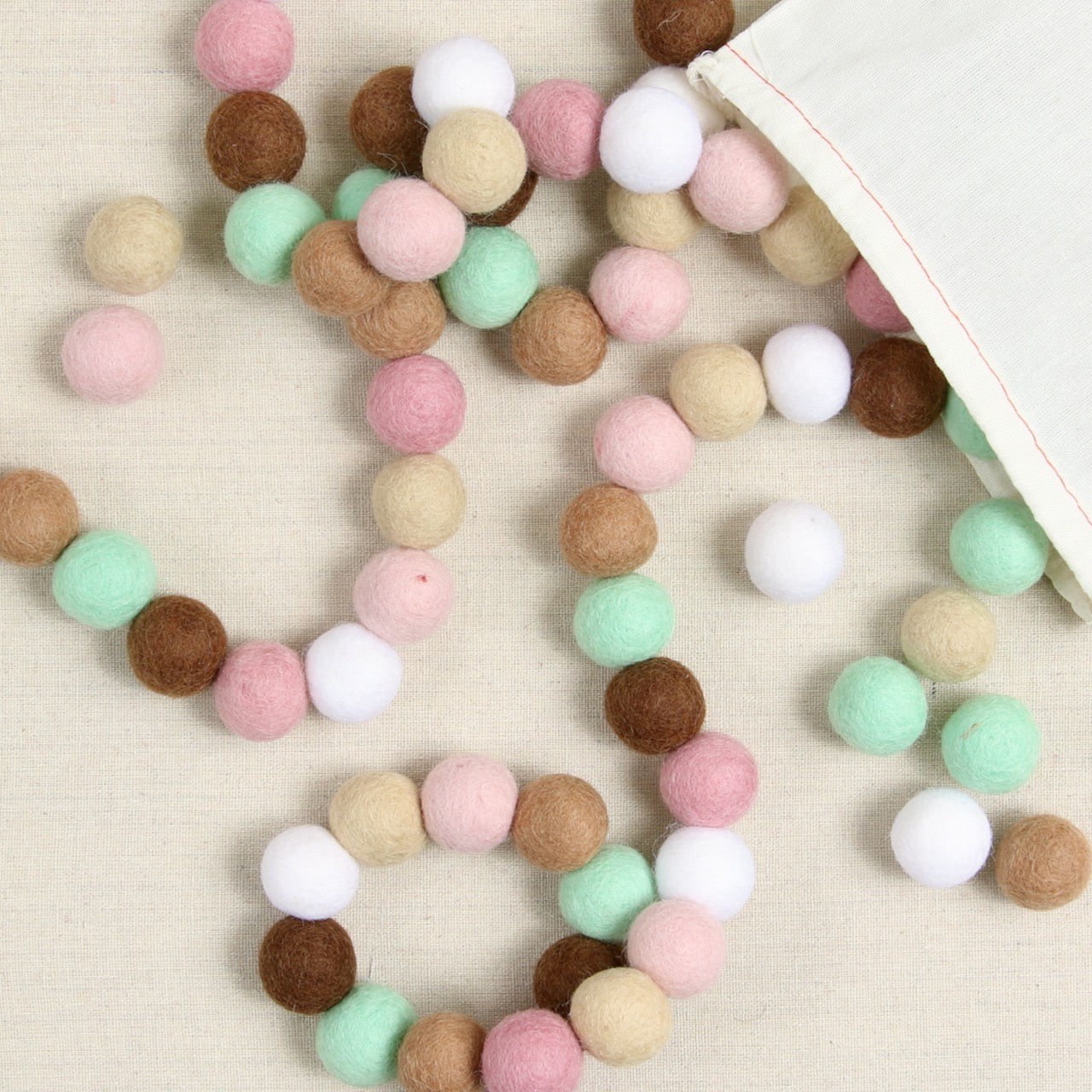 Double Scoop Felt Balls