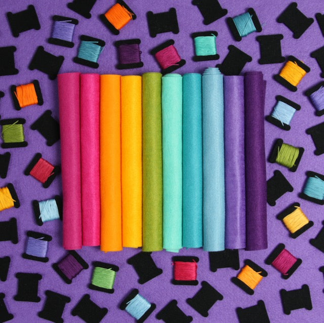 Pop Rocks Felt Palette – Benzie Design