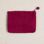 Felted Zipper Pouch