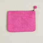 Felted Zipper Pouch