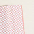Gingham Printed Felt, Rose Quartz