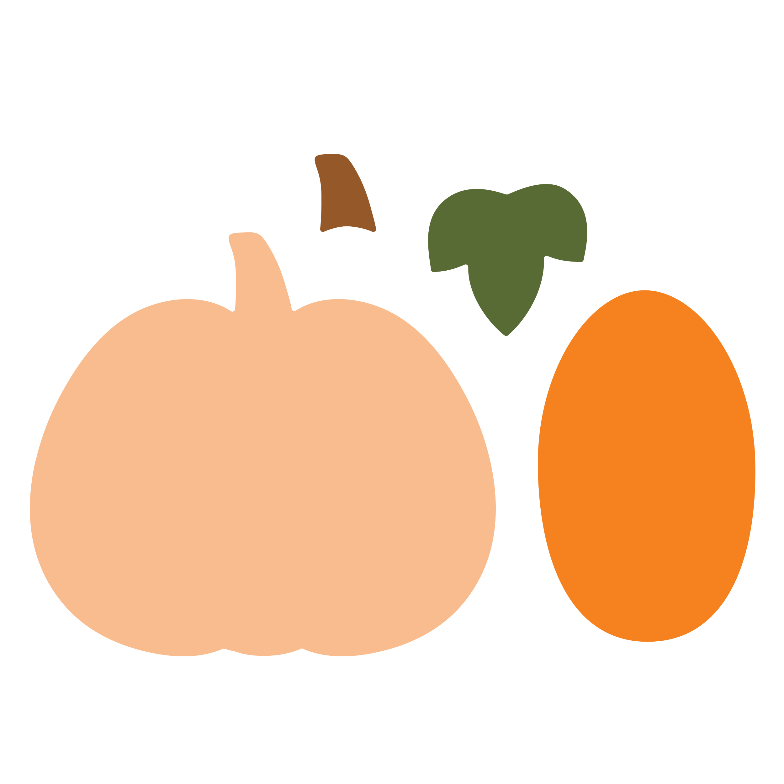 Pumpkin, SVG & PDF Digital Download