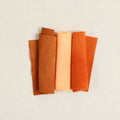 Felted Wool Pumpkin Spice, Solids