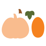 Pumpkin, SVG & PDF Digital Download
