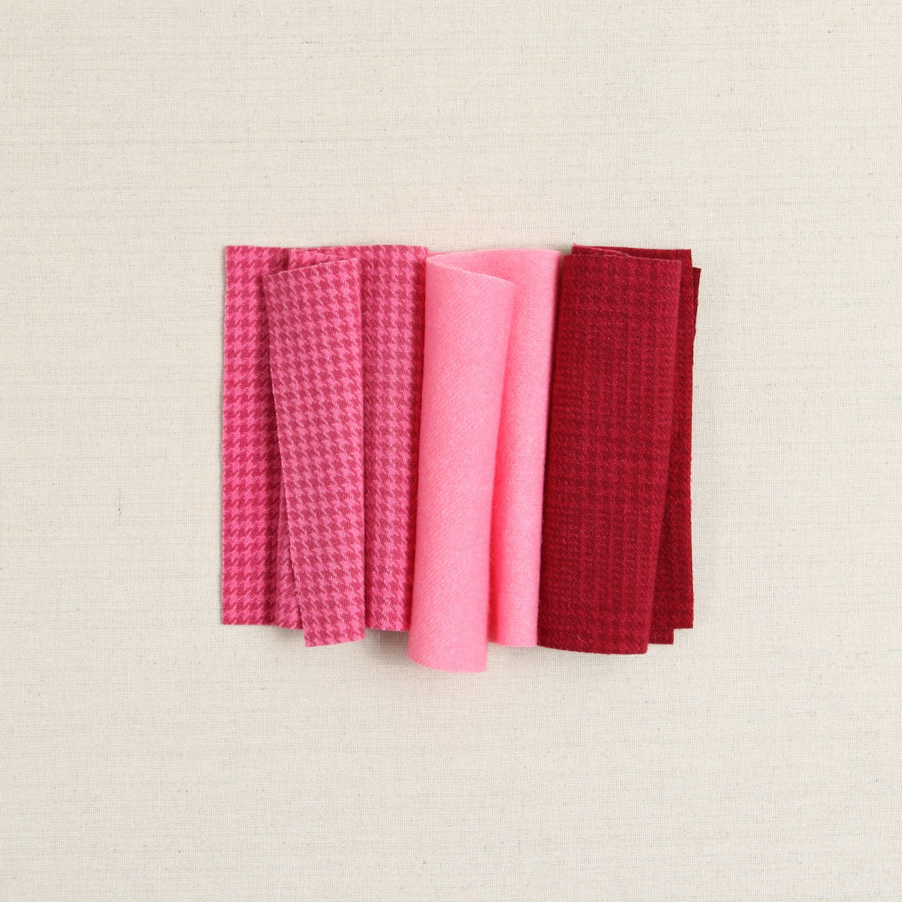 Felted Wool Raspberry Pink