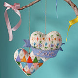 Embroidered Hearts by Sewyeah