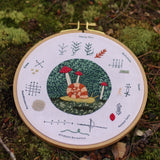 Forest Floor Stitch Sampler
