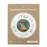 Forest Floor Stitch Sampler