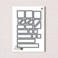 Sylvia's Cozy Quilt Blocks, Deep Etch Die