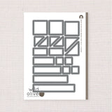 Sylvia's Cozy Quilt Blocks, Deep Etch Die